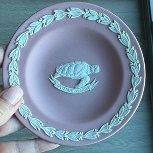 Wedgewood pink plate